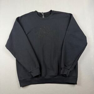A Little Ray of Rich Black Gothic Bat Sweatshirt XL